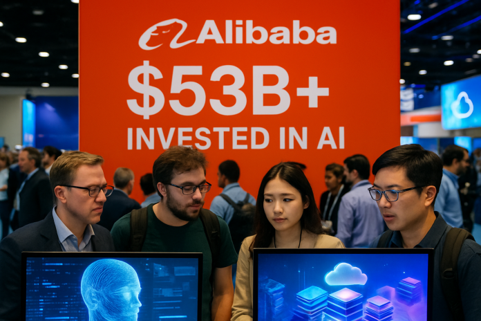 Alibaba showcases $53B AI investment at tech summit