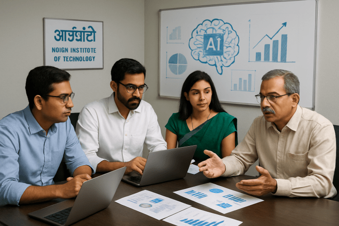 Experts collaborating on AI safety projects